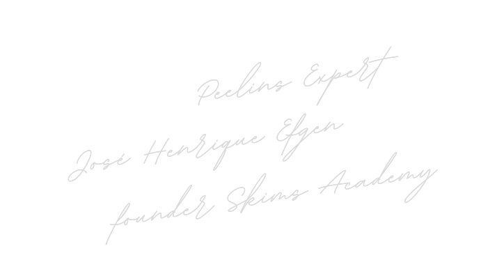 Peelings Expert — José Henrique Effgen, founder Skims Academy